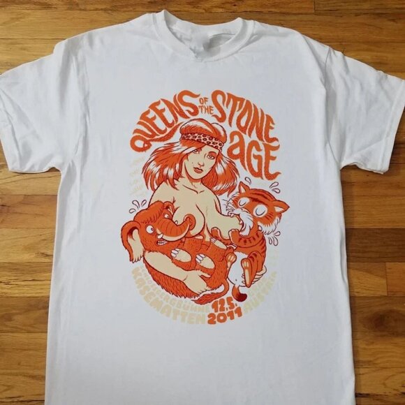Queens of the Stone Age 2011 T-shirt 169 - Picture 1 of 5
